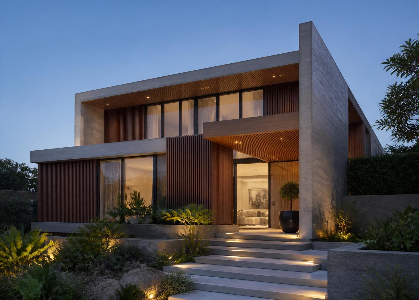 A newly completed Syntra Construction Group residential build in Sydney